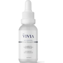 Velora The Vivia Leke Karşıtı ve Cilt Tonu Eşitleyen Cilt Serumu Glutatyon, Niasinamid, Arbutin, Hyaluronik Acid 30 ml