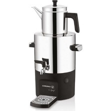 Velora Korkmaz Çayşef Inox/parlak Semaver