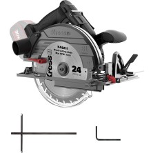 Velora Kress KUE15.9 20VOLT 185MM Kömürsüz Profesyonel Daire Testere (Akü Dahil Değildir)