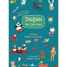 Çınar Yayınları Düşün, Bul, Çiz, Boya (Okul Öncesi Etkinlik Kitabım)