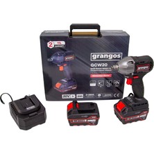Velora Grangos GCW20-F2 20V 5 Ah Çift Akülü Somun Sıkma