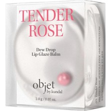 Velora Kundal Nemlendirici Parlak Bitişli Renkli Dudak Balmı Objet By Dew Drop Lip Glaze Balm (Tender Rose)