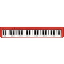 Velora Casio CDP-S160RD Taşınabilir Dijital Piyano (Kırmızı)