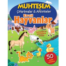 Parıltı Yayınları Evcil Hayvanlar - Muhteşem Çıkartmalar ve Aktiviteler