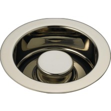 Velora Delta Faucet 72030-PN Mutfak Imha ve Flanş Tıpa, Parlak Nikel