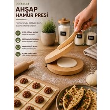 Velora Mucit Home Ahşap Tortilla Press Aleti Taco Hamur Aleti Manuel Hamur Presleme Aracı Aleti