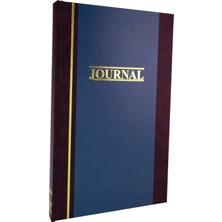 Velora Wilson Jones S300 Hat Muhasebe Dergisi, Tek Girişli Defter, 25 x 18 Cm, 150 Sayfa (WS300-15SELA), Mavi