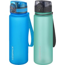 Velora Uzspace 2'li Tritan Matara Seti 500 ml 14 Farklı Renk Seçeneği Fiftyfifty Mavi-Buzmavisi