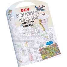 0-6 Yaş Yayınları Prenses Kalesi Dev Boyama Posteri