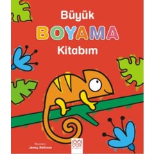 1001 Çiçek Kitaplar Büyük Boyama Kitabım