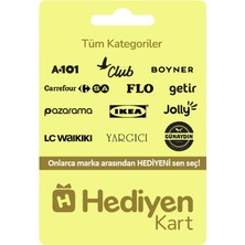 TeknoKapsül Hediyen Kart - Tüm Kategoriler- 5000 Tl