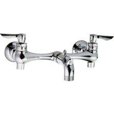 Velora American Standard 8350235.002 Servis Evye Hert Ser Snk Ftg 3 In Spt 3/4 Thrd Ecc S, 7,62 Cm, Krom