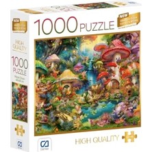 Velora Masal Diyarı 1000 Parça 2,2mm Kalınlık 48X68CM Profesyonel Hobi Puzzle Yapboz Serisi