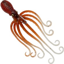 Velora Savage Gear Sandeel 3D Octobus 10CM 35GR Uv Orange Glow