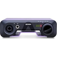 Velora 3500-0122-0000 Boom 2 Giriş x 2 Çıkış Usb-C Dsp'li Ses Kartı