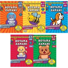 Maxi Yayıncılık Maxi Boyama Zamanı 5'li Set