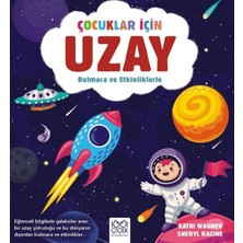 1001 Çiçek Kitaplar Çocuklar Için Uzay - Bulmaca ve Etkinliklerle
