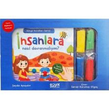Timaş Gülce Çocuk Insanlara Nasıl Davranmalıyım? / Görgü Kuralları Serisi / Oyun Hamurlu Kitap Seti