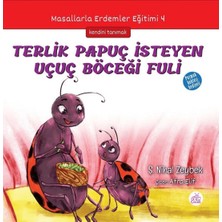 Okur Çocuk Terlik Papuç Isteyen Uçuç Böceği Fuli
