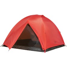 Velora Teton Sports Mountain Ultra Çadır; Kamp Için 4 Kişilik Sırt Çantası Kubbe Çadırı; Kırmızı (2008RD)