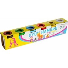 Velora Oyun Hamuru 6 Lı 720GR