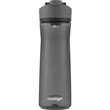 Velora Contigo Cortland Su Şişesi, Bpa Içermeyen Plastik Su Şişesi, Sızdırmaz Kapaklı ve Taşıma Saplı, Bulaşık Makinesinde Yıkanabilir, Meyan Kökü, 24 Oz