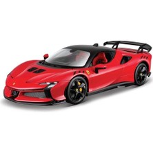 Velora - Ferrari SF90 Xx Stradale, Araba Diecast 1:24, Detay Supercar Replica Kapı ve Kutulu, Ferrari Lisansı, Yaş 3+ Yaş