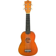 Velora PK10 Bn Naturel Soprano Ukulele + Kılıf Hediyeli