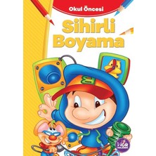 Mor Kelebek Sihirli Boyama