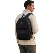 Velora U.s Polo Assn 26054-26055-26057-26058 Unisex Okul Sırt Çantası Öğrenci Günlük Seyahat Tatil Spor Yürüyüş Seyahat Gezi Kamp Günlük Siyah