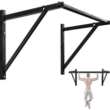 Velora YES4ALL Dayanıklı Duvara Monte Barfiks Çubuğu, Çok Tutamaklı,tavan Montajı/kiriş Montajı, Ev Spor Salonu Için