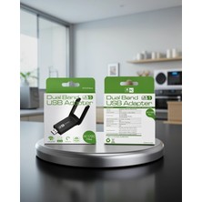 Midas Toptan Çift Bant USB Wifi Adaptör 1200 Mbps Uczzzwifiadaptör-4