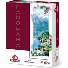 Velora Art Puzzle Akdeniz Sabahı 1000 Parça Panorama Puzzle