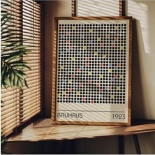 Velora Fark Tanıtım Bauhaus Çerçevesiz Poster, Modern Dekoratif Çerçevesiz Poster, Tablo, Bauhaus-3, 30 x 40