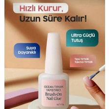 Velora Fırçalı Tırnak Yapıştırıcı Brush-On Nail Glue 10G