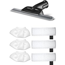 Velora Karcher Sc2 Sc3 Sc4 Sc5 Easyfix Uyumlu Yedek Seti Mikrofiber Cam Aparatı