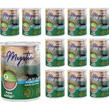 Velora Mystic Yetişkin Kedi Balıklı Pate 400 gr x 12 Adet
