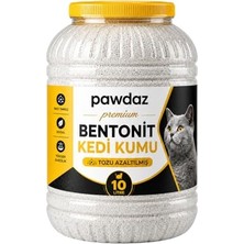 Velora Pawdaz Bentonit Kedi Kumu 10 Litre - Tozu Azaltılmış