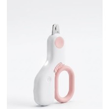Velora Busstier LED Işıklı Kedi Köpek Tırnak Makası Mini Evcil Hayvan Tırnak Kesici Güvenli Hassas Kesim LED Aydınlatmalı Ergonomik Kaymaz Tasarım Sessiz Kullanım Küçük Hayvanlar (Pembe)