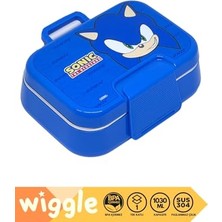 Velora Bento 1030ML Lunchbox Sonic Lisanslı Tek Katlı 2 Bölmeli Paslanmaz Çelik Sefer Tası Yemek Kutu