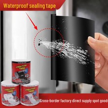 Munico 9 mt x 10 cm Hızlı Boru Su Sızıntısı Onarımı Için Siyah Su Geçirmez Bant Boru Çatı Gider Pimapen