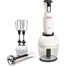 Velora Tefal Easyblend 1000 W Blender Seti Beyaz – El Blenderı, 0,7 L Hazne, Paslanmaz Çelik Uç