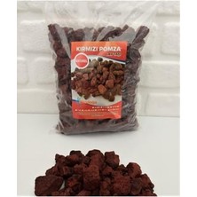 Velora Pomza 3 Litre 2-4 cm Kırmızı Pomza Tarım Pomzası Pomza Taşı Lav Taşı Cüruf Madeni Pomza Ponza