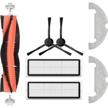 Velora Robotyedek, X10 ile Uyumlu Yedek Fırça Hepa Filtre Mop Seti-7 Parça