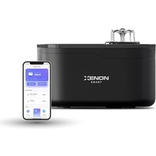 Velora Xenon Smart Kedi Su Pınarı/ultra Sessiz Wi-Fi Akıllı Otomatik Su Çeşmesi Siyah X8650