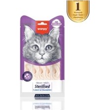 Velora Kısırlaştırılmış Kedi Krema Ödülü, Hindi & Kızılcıklı, 5X14 gr