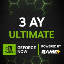 TeknoKapsül Gforce Now Game Plus Ultimate 3 Aylik