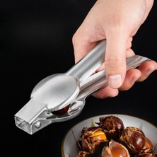 Munico 3 Adet Paslanmaz Çelik Kestane Mandalı Çapraz Şekilli Ceviz Açma Aleti Çok Fonksiyonlu Kabuk