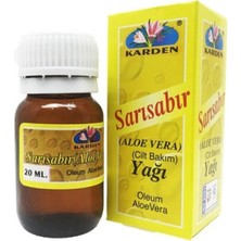 Karden Sarı Sabır Aloe Vera Yağı 20ML