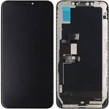 Marka Kolik iPhone Xs Max Uyumlu LCD Ekran Dokunmatik Revize (Siyah)